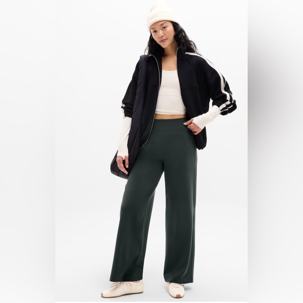 NWOT-Athleta Elm Venice Wide Leg Pant, Small Petite